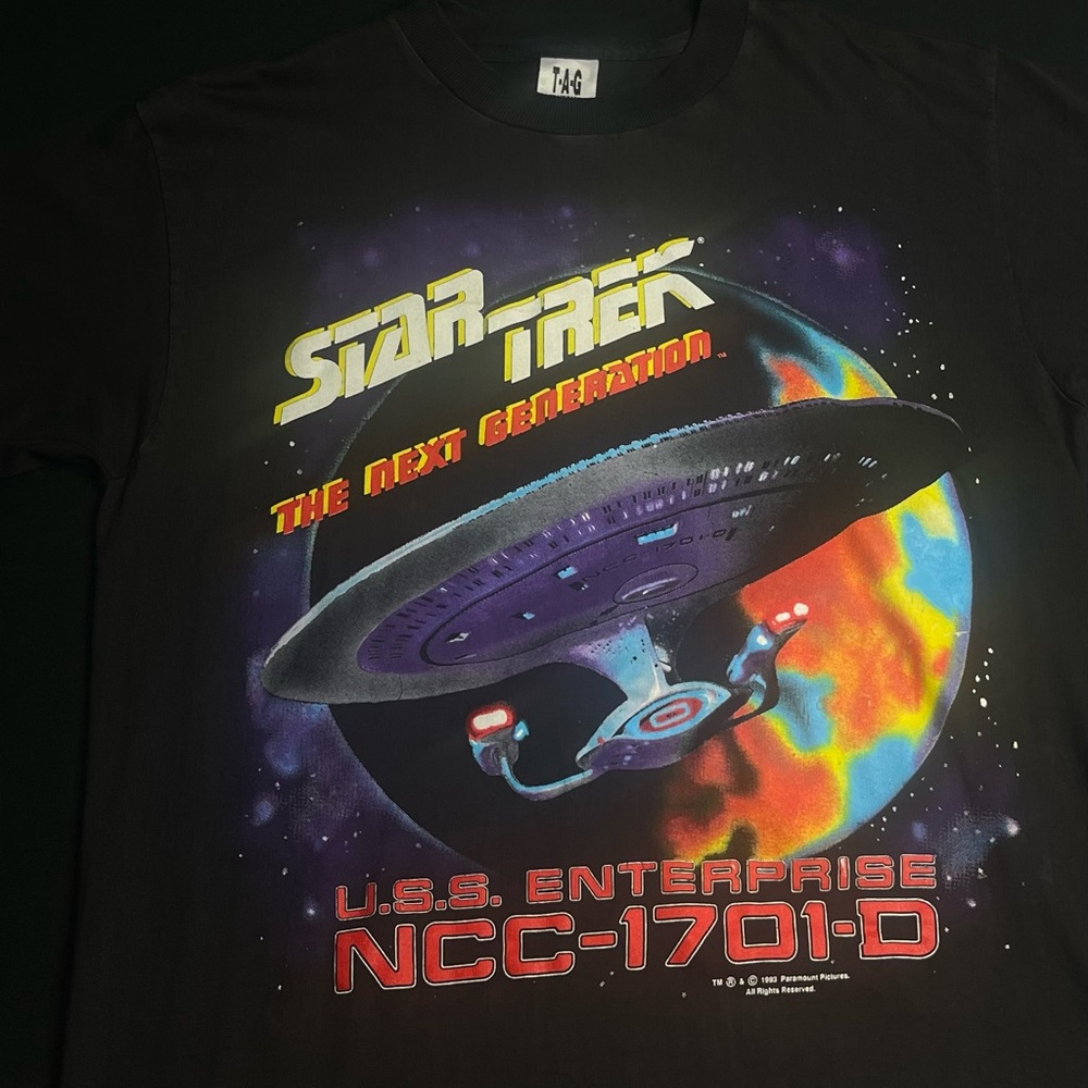 Star Trek Graphic Black T-Shirt